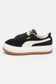 Puma Pantofi sport flatform din piele intoarsa cu logo Mayu Femei