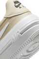 Nike Pantofi sport de piele cu insertii din material textil Air Force Femei