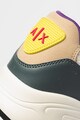 ARMANI EXCHANGE Pantofi sport low-top cu insertii din plasa Barbati