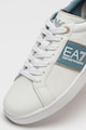 EA7 Кожени спортни обувки с лого Жени