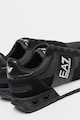 EA7 Pantofi sport low-cut cu insertii din piele intoarsa Barbati