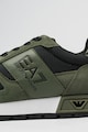 EA7 Pantofi sport low-cut cu insertii din piele intoarsa Barbati