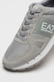 EA7 Спортни обувки с велур с нисък профил Жени