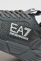 EA7 Pantofi sport de piele ecologica cu insertii de plasa Femei