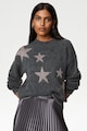 Marks & Spencer Пуловер с овално деколте и звездовидни детайли Жени