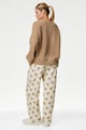 Marks & Spencer Дълга пижама с фигурална шарка Жени