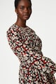 Marks & Spencer Absztrakt mintás lyocelltartalmú maxiruha női