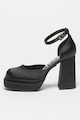 Buffalo Pantofi D'Orsay din satin cu platforma May Femei