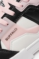 Buffalo Pantofi sport de piele ecologica cu model colorblock Femei