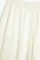KOTON Egyszínű nadrág texturált részletekkel női