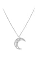 Steliani Sterling ezüst nyaklánc hold alakú medállal női