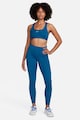 Nike Colanti crop cu tehnologie Dri-Fit, pentru fitness One Femei