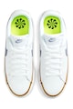 Nike Pantofi sport de piele ecologica cu imprimeu logo Court Legacy Femei