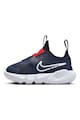 Nike Pantofi sport slip-on cu insertii de piele Flex Runner 2 Baieti