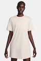 Nike Rochie-tricou cu decolteu la baza gatului Sportswear Essentials Femei