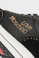Love Moschino Скосени спортни обувки с лого Жени