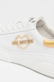 Love Moschino Кожени спортни обувки със синтетика Жени