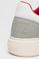 Love Moschino Bőr és műbőr sneaker logós részletekkel női