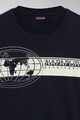 Napapijri Tricou cu decolteu la baza gatului si imprimeu grafic Barbati