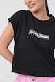 Napapijri Памучна тениска Box с лого Жени