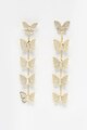 AVANT-GARDE PARIS 18 karátos arany fülbevaló pillangós részletekkel női