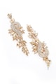 AVANT-GARDE PARIS Флорални обеци с покритие от 18К злато Жени
