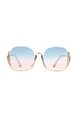 AVANT-GARDE PARIS Квадратни слънчеви очила с метална рамка Жени