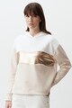 JIMMY KEY Kapucnis modáltartalmú pulóver colorblock dizájnnal női