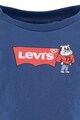 Levi's Bluza de bumbac organic cu imprimeu logo Baieti