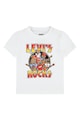 Levi's Тениска с памук, лого и принт Момчета