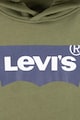Levi's Kapucnis pulóver kenguruzsebbel és logómintával Fiú