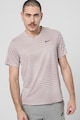 Nike Tricou cu tehnologie Dri-Fit si model in dungi, pentru tenis Barbati