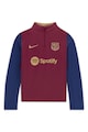 Nike Bluza cu fenta cu fermoar pentru fotbal FCB Fete