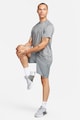 Nike Pantaloni scurti cu talie medie si snur pentru baseball Barbati