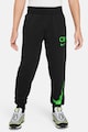 Nike Pantaloni cu imprimeu logo si snur in talie, pentru fotbal CR7 Fete
