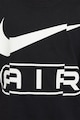 Nike Памучна тениска с лого Момичета