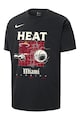 Nike Tricou cu imprimeu, pentru baschet Miami Heat Barbati