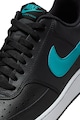 Nike Pantofi sport din piele si piele ecologica Court Vision Barbati