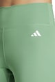 adidas Performance Colanti crop cu talie inalta, pentru fitness Femei