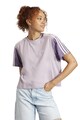 adidas Sportswear Tricou crop lejer de bumbac Essentials Femei