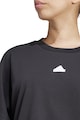 adidas Sportswear Bluza de trening lejera cu logo Femei