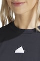 adidas Sportswear Къса тениска от модал и връзка Жени