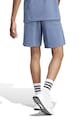adidas Sportswear Bő szárú pamut rövidnadrág állítható derékrésszel férfi