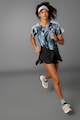 adidas Performance Тениска за бягане с абстрактна шарка Жени