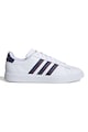 adidas Sportswear Pantofi sport de piele ecologica cu imprimeu logo Grand Court 2.0 Barbati