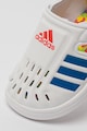 adidas Sportswear Zárt orrú szandál kontrasztos logóval Lány