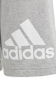adidas Sportswear Logómintás pamut rövidnadrág Fiú