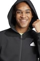 adidas Sportswear Future Icons Badge of Sport kapucnis cipzáros pulóver férfi