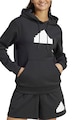 adidas Sportswear Logós pulóver kapucnival női