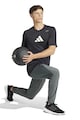 adidas Performance Szűk fazonú sportnadrág cipzáros zsebekkel férfi